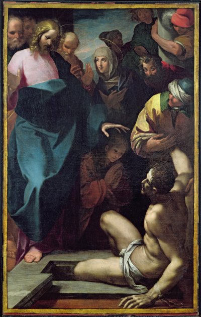De Opstanding van Lazarus door Pier Francesco Morazzone